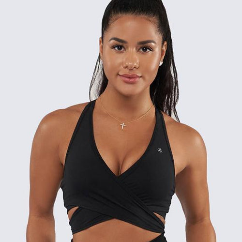Ballet Bra Top - Black