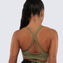 Ballet Bra Top - Olive Green