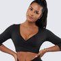 Ballet Cardigan Top - Black