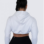 Cropped Hoodie | WHITE