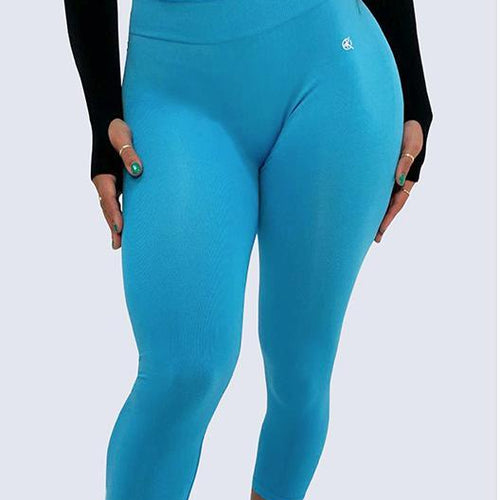 Mid-Rise Summer Leggings | SKY BLUE