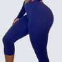 Classic Ribbed Leggings | ROYAL BLUE